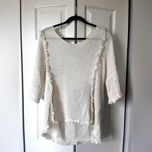 Lou and grey off white knit sweater t-shirt medium